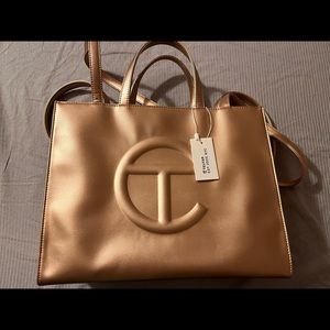 Telfar Medium Copper shopping bag